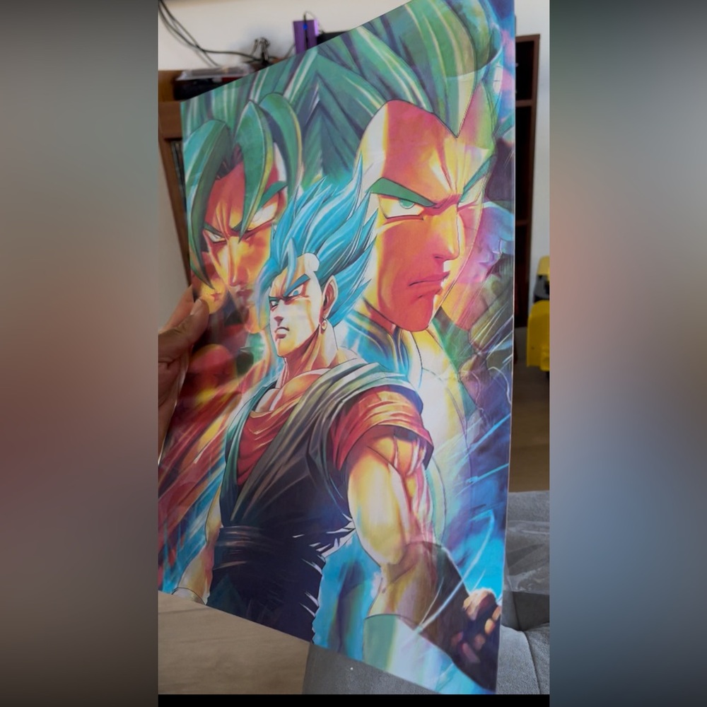 Dragon Ball Z Poster with Vibrant Colors